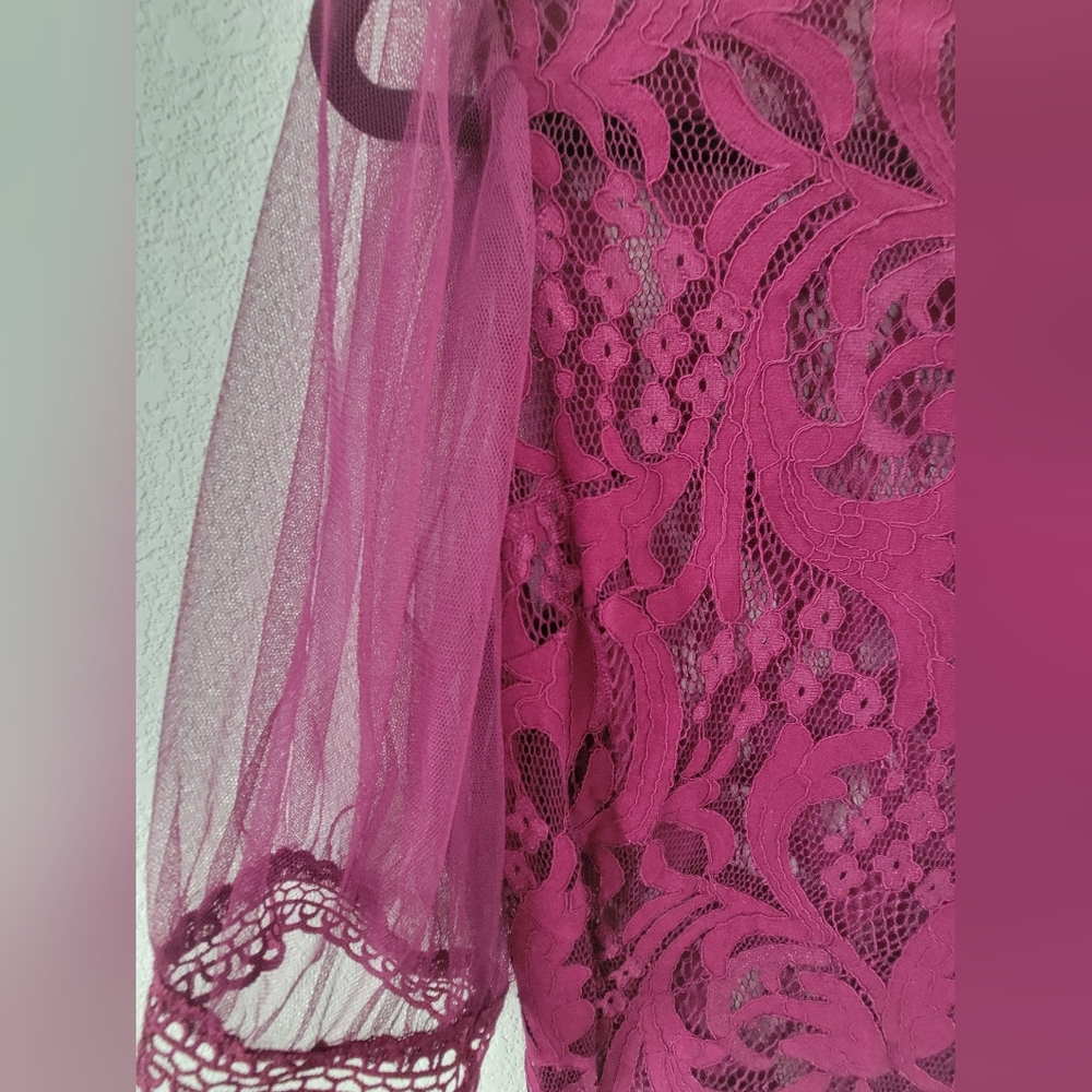 Pink/Purple blouse - Picture 2 of 3